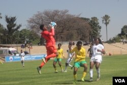Badlala okujabulisayo abesifazana kumdlalo weCOSAFA Women's Championships.