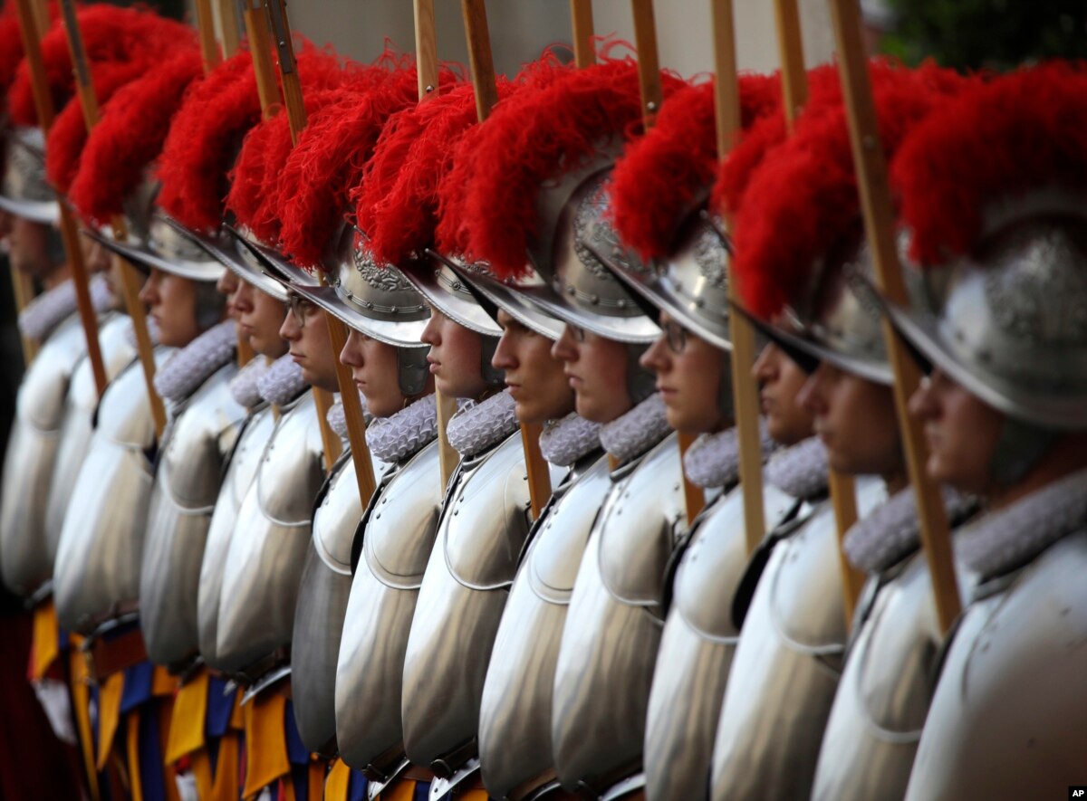 Vatican Guards Get New 3D Printed Helmets