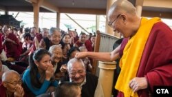 達賴喇嘛9月23日在南亞講話。
