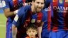 Niño afgano conoce a su ídolo Lionel Messi