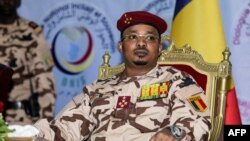 FILE—Chad's junta leader Mahamat Idriss Deby Itno looks on during the closing ceremony of the National Sovereign Inclusive Dialogue forum, in N'Djamena on October 8, 2022.