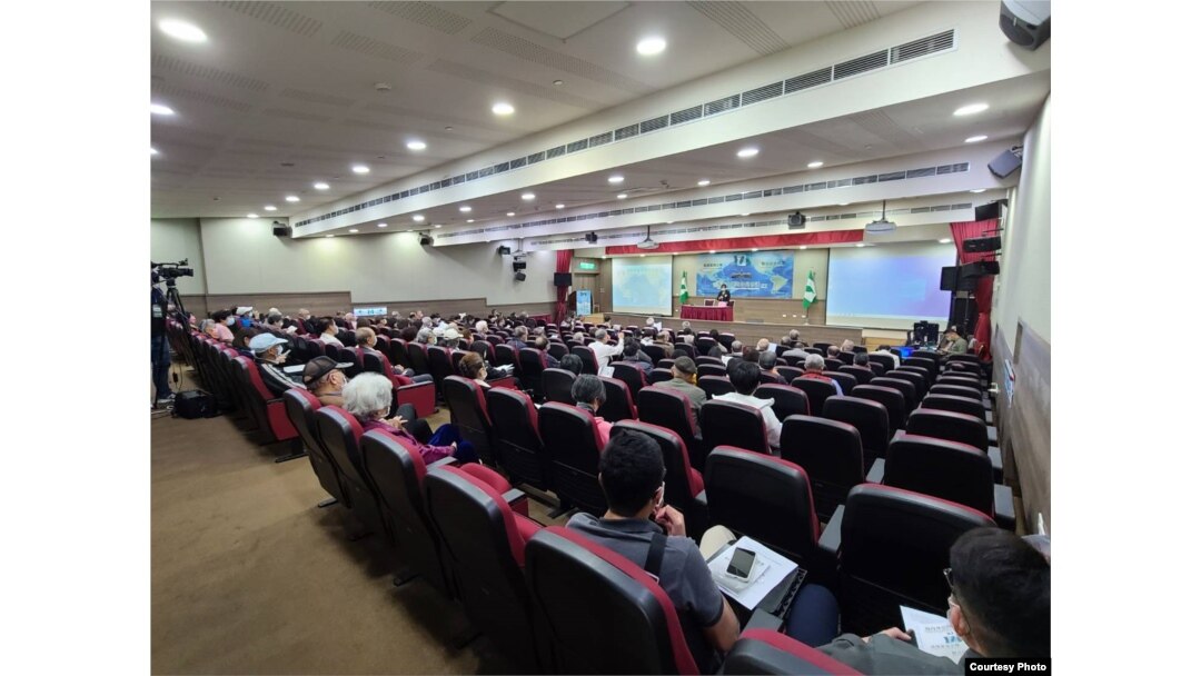 位于台北的独派组织台湾国家联盟和世界台湾人大会4月16日召开民间的海内外台湾国是会议,美国前国安顾问博尔顿(John Bolton)以视讯录影方式发表专题演讲。(照片提供: 台湾国家联盟和世界台湾人大会)