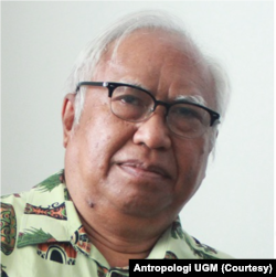 Guru besar Antropologi UGM, Prof Dr Paschalis Maria Laksono. (Foto: Dok Antropologi UGM)
