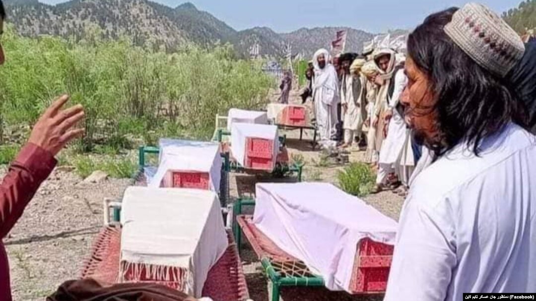 خوست کې جنازې