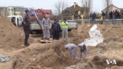 سەرۆکی داواکاری گشتی دادگای تاوانی نێودەوڵەتی سەردانی شارۆچکەی بوچا دەکات