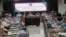 রাজধানী ঢাকার আগারগাঁও এলাকায় নির্বাচন ভবনে গণমাধ্যম ব্যক্তিত্বদের সঙ্গে এক মতবিনিময় সভায় বক্তব্য রাখছেন কাজী হাবিবুল আউয়াল। সোমবার, ১৮ এপ্রিল, ২০২২। 