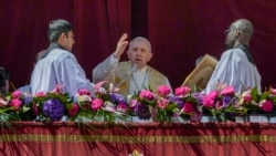 Italia: Papa Francisco celebra Pascua