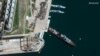 ခရု်ဇ်ဒုံးကျည်တပ် ရုရှားစစ်သင်္ဘောကြီးတစီး ပျက်စီး နစ်မြုပ် 