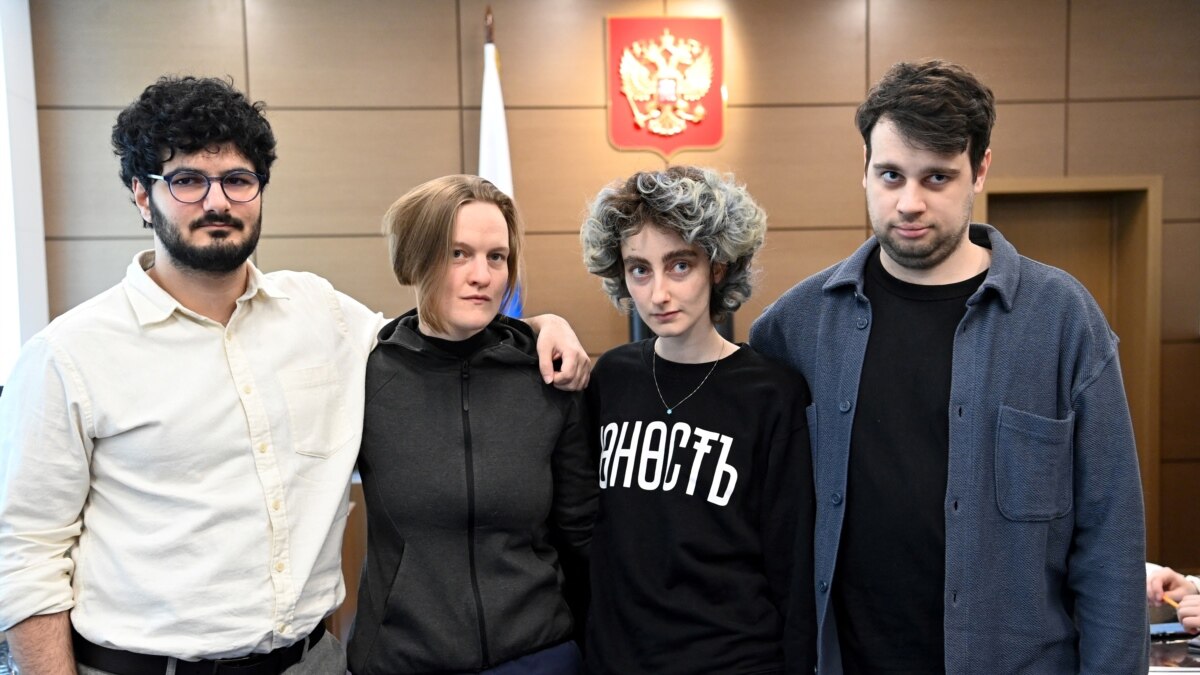 Russian Court Sentences Journalists To Corrective Labor For Protest ...