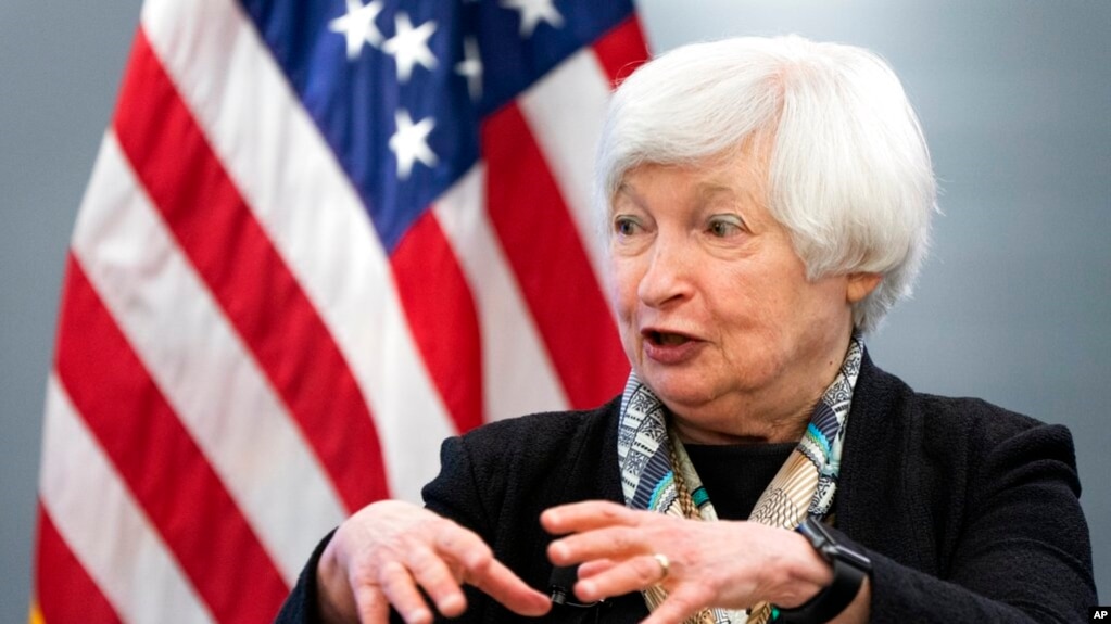 Menteri Keuangan AS Janet Yellen 