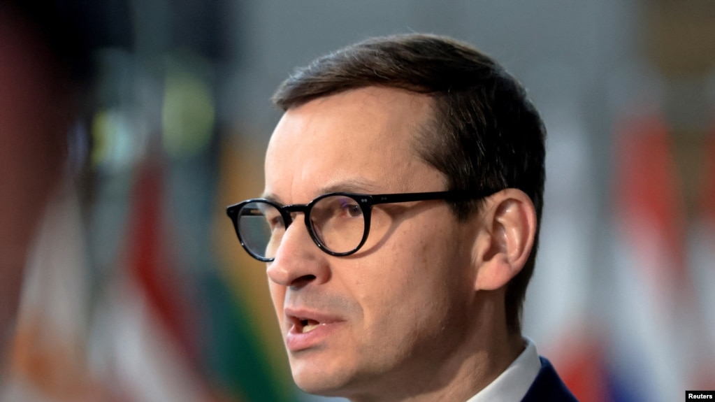 Thủ tướng Ba Lan Mateusz Morawiecki.