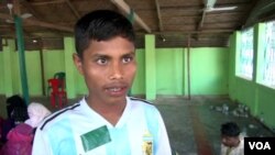 Ayatullah says his dream of becoming a doctor was shattered when Bangladesh closed Kayaphuri School in a Rohingya refugee camp.