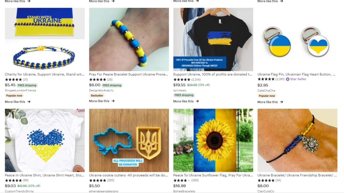 Мастера рукоделия поддерживают Украину, продавая хендмейд на Etsy