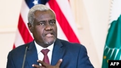 Le président de la Commission de l'Union africaine, le Tchadien Moussa Faki Mahamat.