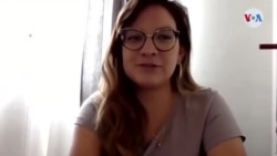 Gabriela Cáceres, periodista de El Faro