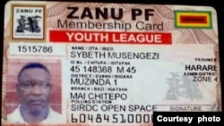 Sybeth Musengezi says he is a member of the ruling party contrary to remarks by some people that he is an imposter.