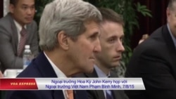 'Ông Kerry sẽ góp ý với Việt Nam về quan hệ với tân tổng thống Mỹ'