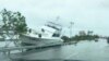 Boats Brought Ashore by Hurricane Sally's Storm Surge 