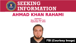 Oglas FBI-a kojim se traže inforormacije o Ahmadu Khanu Rahamiju, osumnjičeniku za subotnji napad u New Yorku