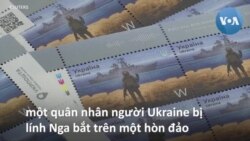 Ukraine in tem hình chiến sĩ giơ ngón tay thối vào tàu chiến Nga