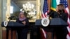 美副总统哈里斯在会晤坦桑尼亚总统时谴责俄罗斯