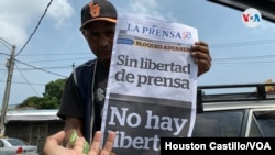 La libertad de prensa en Nicaragua ha ido en detrimento en Managua desde el 2018. [Foto de archivo]
