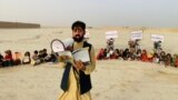 د ماشومانو د زده کړو د مدافع او د «قلم لار» َټولنې د مشر مطیع الله ویسا 