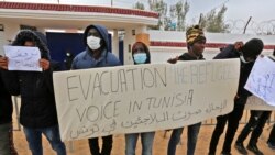 Des réfugiés africains demandent leur évacuation de la Tunisie