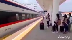 video relate to report Lao agriculture goods transport by train to China continue to face problem
