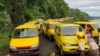 Taxistas bloqueiam estrada que liga Lembá à capital, São Tomé e Príncipe, 20 Abril 2022