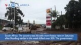 VOA60 Africa - South Africa hit with more heavy rain over the weekend