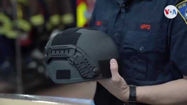 Bomberos en Estados Unidos reúnen equipos para sus colegas en Ucrania