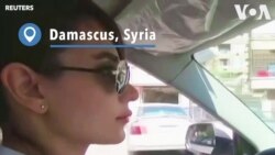 Syria's Female Taxi Drivers Work During COVID-19