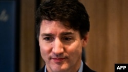 Waziri Mkuu wa Canada, Justin Trudeau akiondoka mjini West Palm Beach, Florida, Novemba 30, 2024.