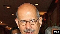 Mohammed ElBaradei, Mantan Direktur IAEA dan penerima Hadiah Nobel Perdamaian.