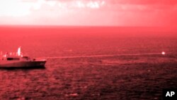 Navy Laser Weapon Test
