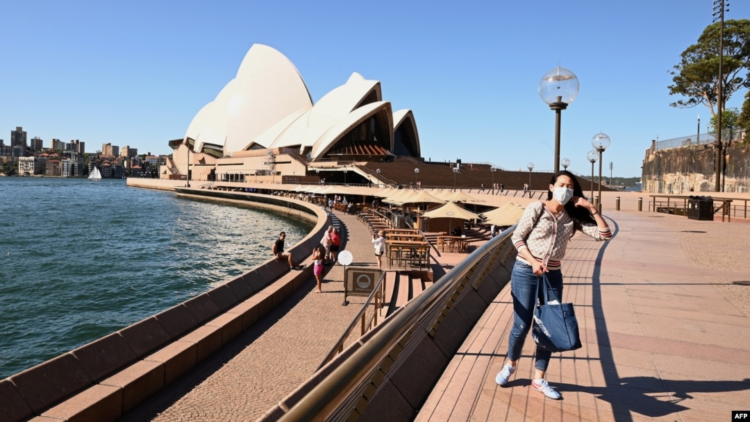 Suasana di Circular Quay, Sydney, Australia, 20 Maret 2020. (Foto: dok).