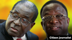 VaRobert Mugabe naVaEmmerson Mnangagwa 