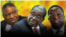 UMongameli Robert Mugabe labasekeli bakhe uMnu. Phelekezela Mphoko (L) and LoMnu. Emmerson Mnangagwa (R). Collage by Ntungamili Nkomo
