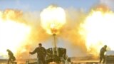 حملات بسیج مردمی عراق یا حشد الشعبی به داعش در نزدیکی&zwnj; موصل عراق.