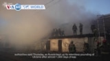 VOA60 World - Ukraine: Dozens of Russian drones target Kyiv in eight-hour attack