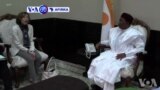 VOA60 Afirka: Shugaban Kasar Nijar Mahamadou Issoufou Ya Gana Da Ministan Tsaron Kasar Faransa Florence Parly