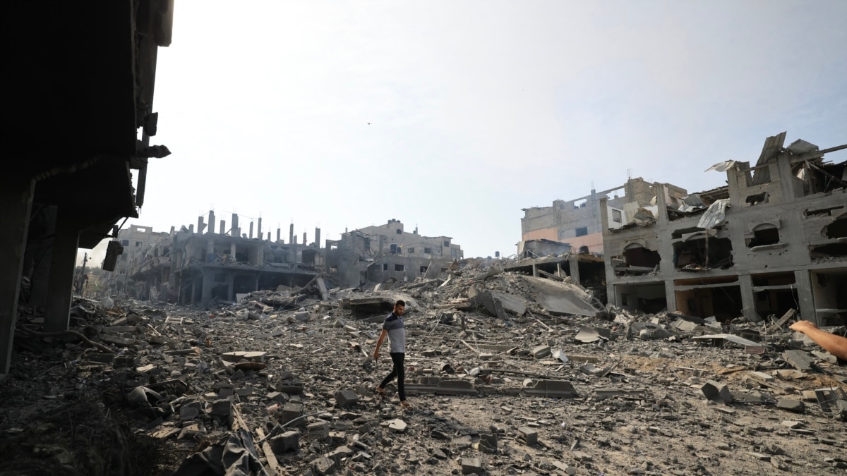 Gaza Neighborhoods Demolished by Israeli Strikes, Face Imminent Blackout