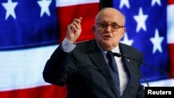 Rudy Giuliani à Washington, le 5 mai 2018.