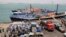 Activities at the sea port in lower Juba regions in Kismayu, Somalia, Feb. 27, 2013