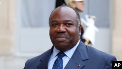 Le président gabonais Ali Bongo Ondimba, 10 novembre 2015. 