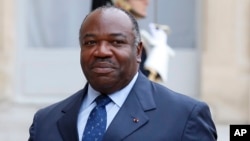 Le président gabonais Ali Bongo Ondimba, à Paris, France, 10 novembre 2015. 