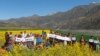 Young fans of VOA Deewa pose for photos in a remote area in the north of Khyber Pakhtunkhwa, in Pakistan’s Tor Ghar district. 