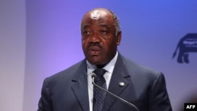 Le président du Gabon Ali Bongo à Londres, le 11 octobre 2018.