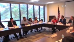 Nicaragüenses se reúnen con legisladores de EEUU